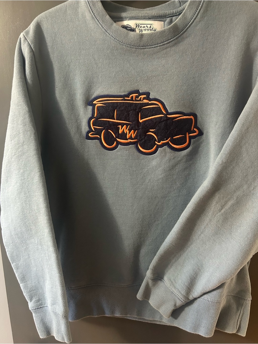 Men's Wear’s Woody Light Blue Crewneck Sweatershirt